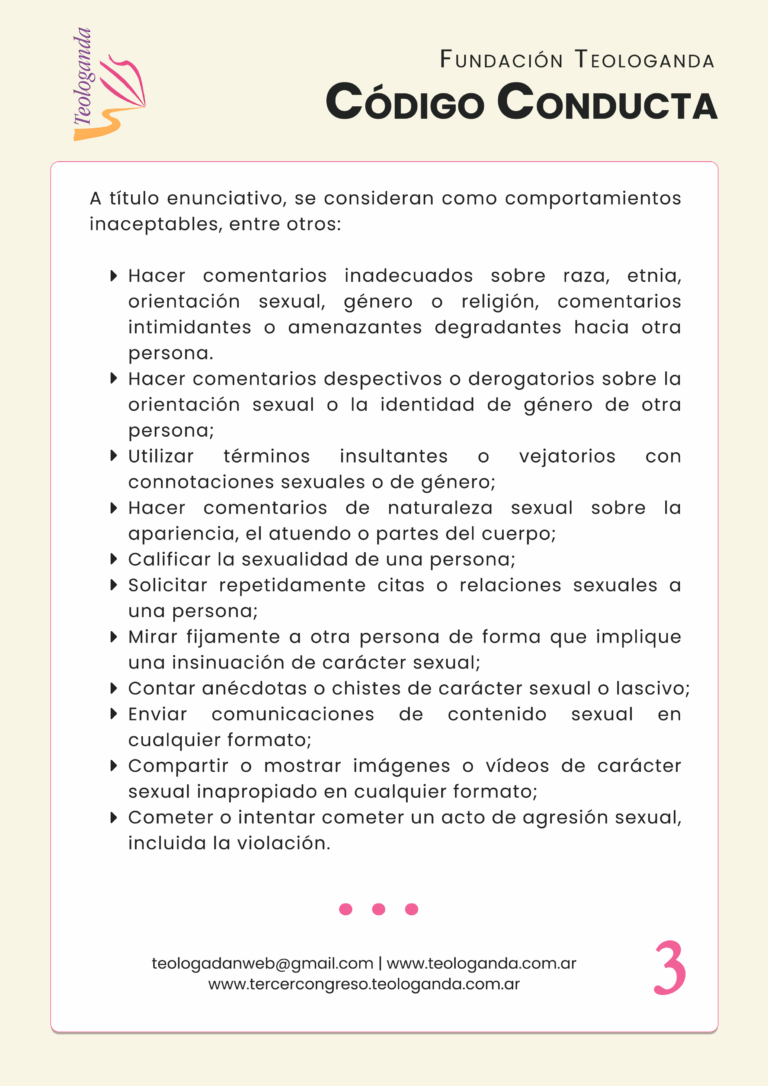 Código Conducta 3